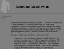 Tablet Screenshot of grzeskowiak.art.pl